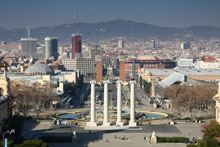 The Old City, Park Güell and panoramic views from Montjuïc (approx. 7.5 h)