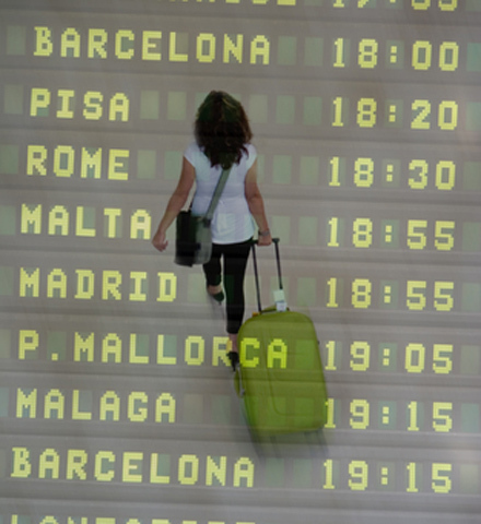 Traslado desde la Ciudad al Aeropuerto de Barcelona (Nocturno)