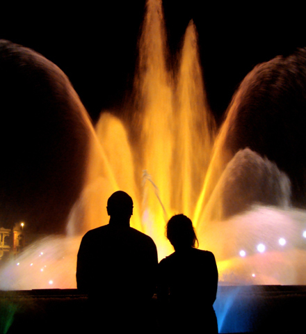 La Fontana magica - Tour notturno
