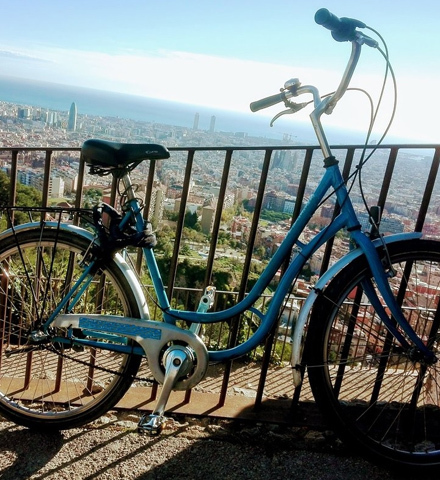 Tour privato in bicicletta per la montagna di Montjuïc