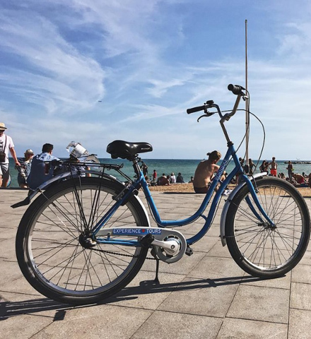 Tour privato in bicicletta per la zona marittima di Barcellona