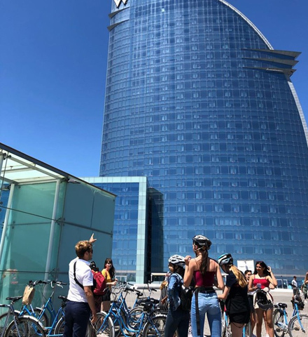 Private Bike Tour of Barcelona Beach