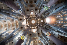 Sagrada Familia - interior Sagrada Familia - interior