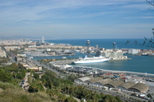 Panoramica di Barcellona