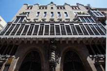 Palau Güell palace - façade Palau Güell palace - façade