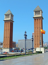 Torri veneziane - Avinguda Reina Maria Cristina
