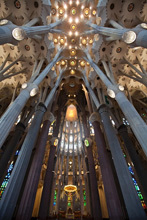 Sagrada Familia - interior Sagrada Familia - interior