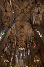 Chiesa di Santa Maria del Mar - interno