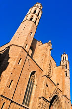 Chiesa di Santa Maria del Mar- facciata