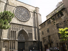Facciata della Chiesa di Santa Maria del Pi